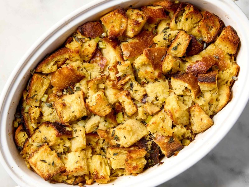 Baguette Bread Sauce Stuffing