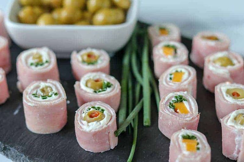 Ham And Cheese Roll-Ups
