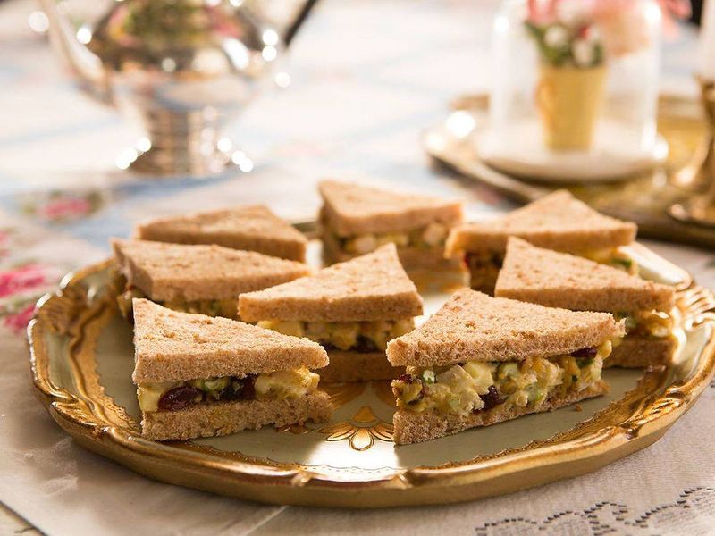 Coronation Chicken Sandwiches