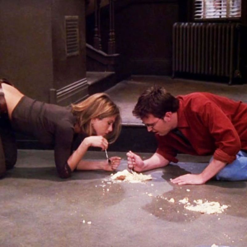 The Cheesecake Chandler And Rachel Ate Off The Floor