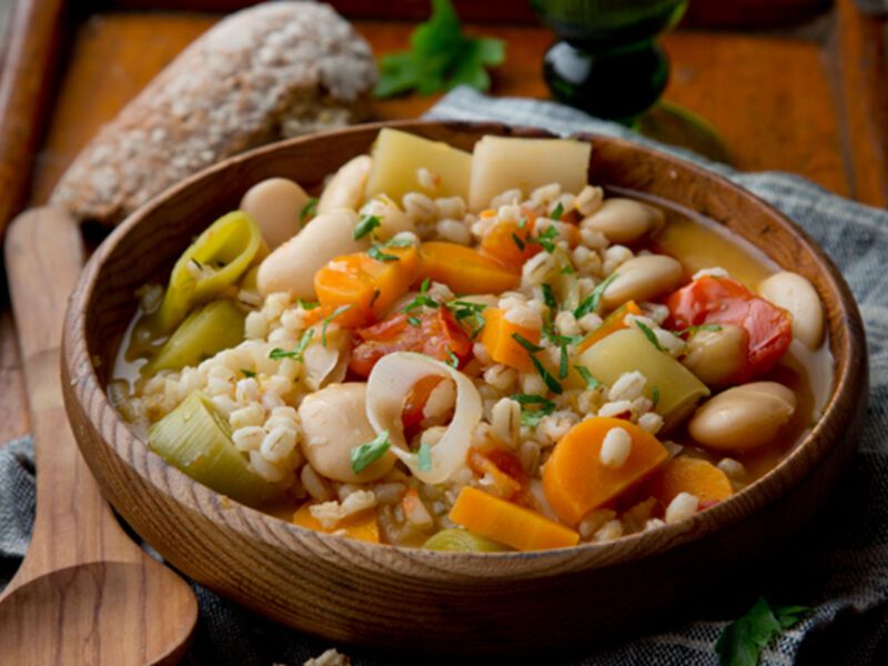 Hearty Vegetable And Barley Soup