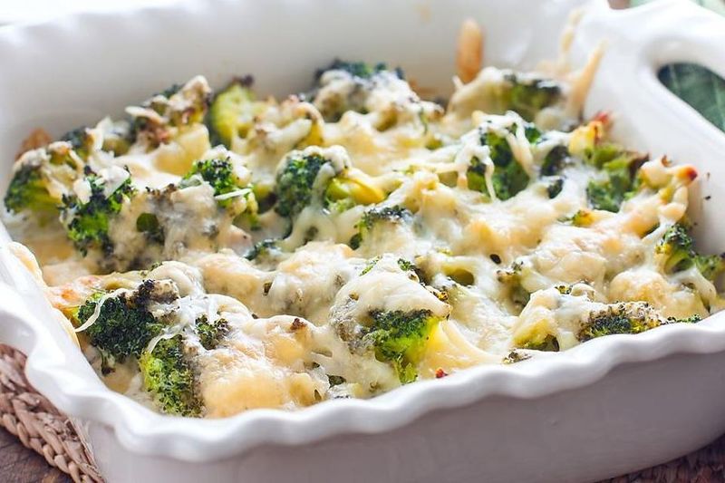 Cheesy Broccoli Bake
