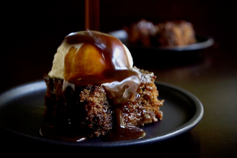 Sticky Toffee Pudding With Dates