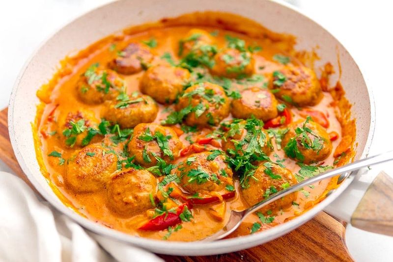 Turkey Meatball Curry