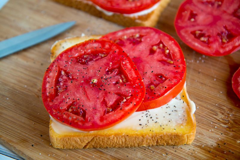 Adding Wet Ingredients Directly On Bread