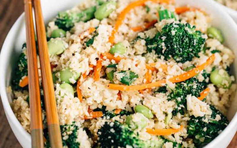 Low-Carb Cauliflower Rice Stir-Fry
