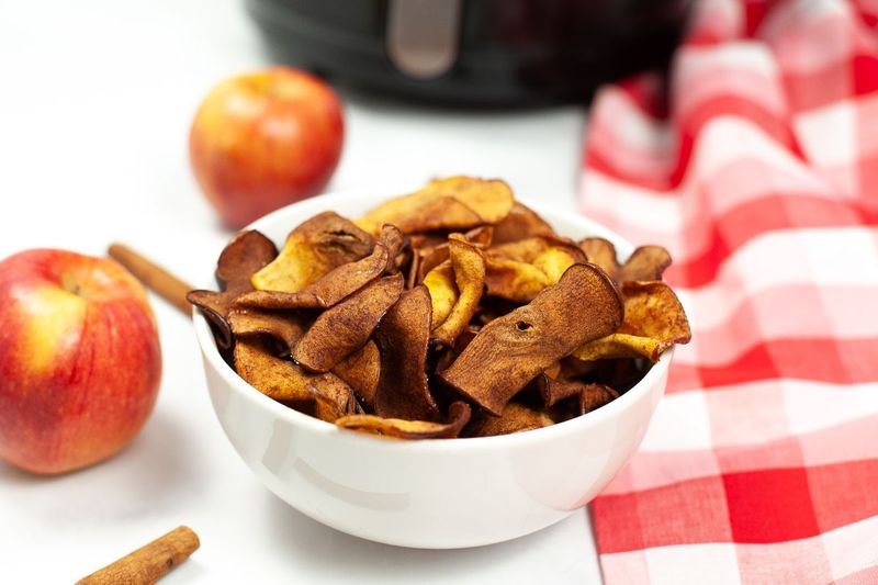 Air Fryer Apple Chips