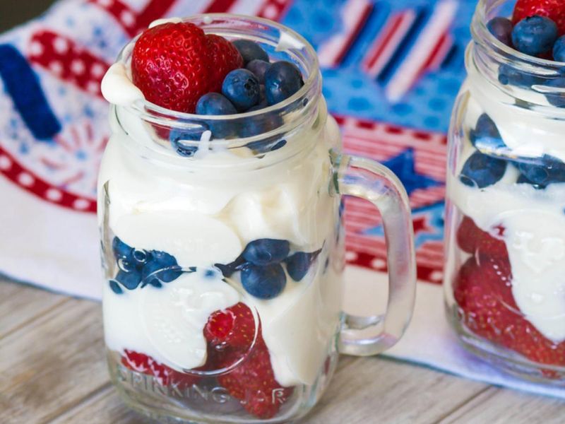 Greek Yoghurt With Mixed Berries
