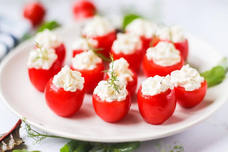 Stuffed Cherry Tomatoes