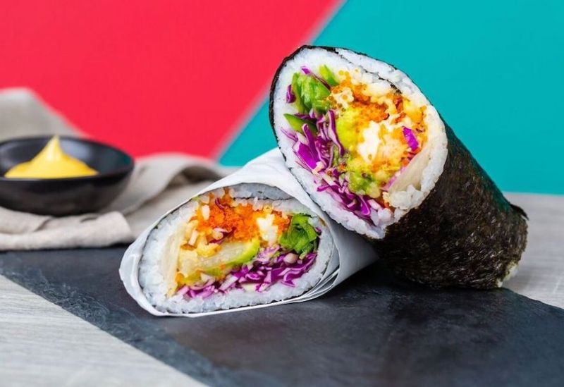 Sushi Burritos And Poke Bowls