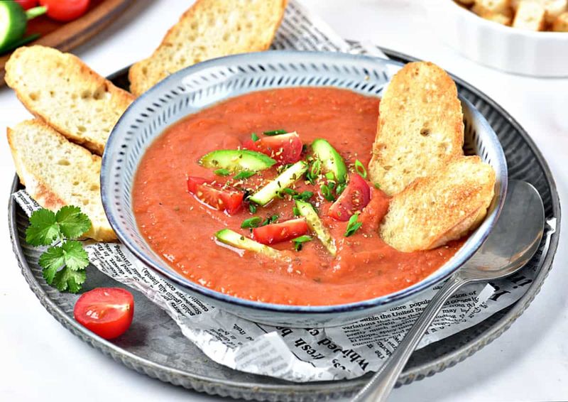 Blend Into Smooth Gazpacho