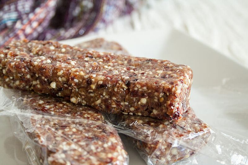 Cashew and Cranberry Protein Bars