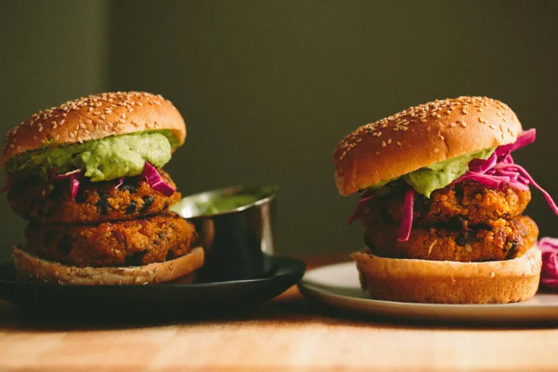 Quinoa Veggie Burgers