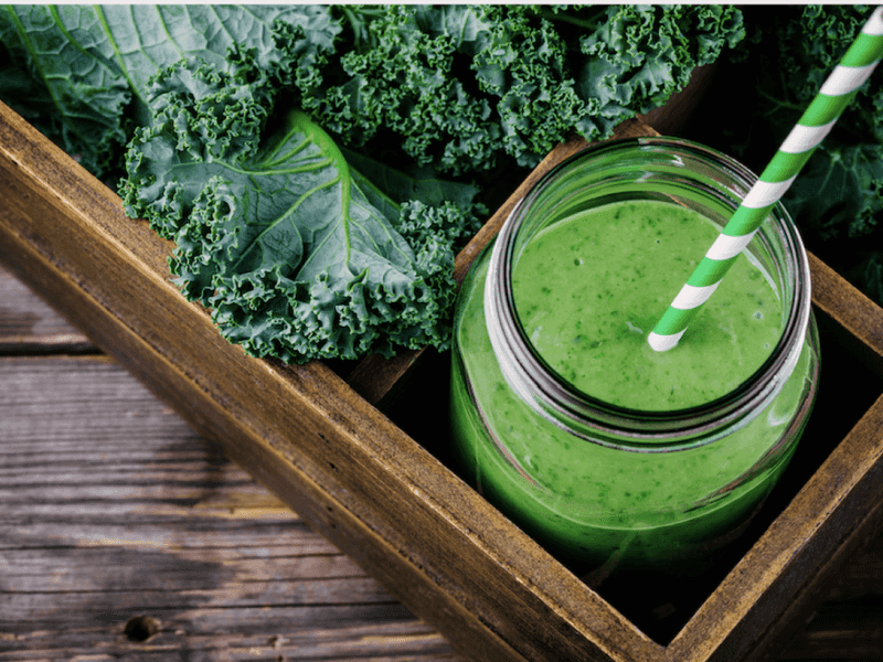 Kale Smoothies And Green Juices