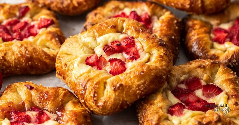 Strawberry Cream Cheese Danish