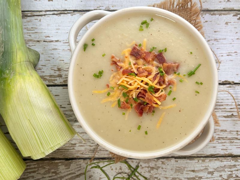 Comforting Potato And Leek Soup