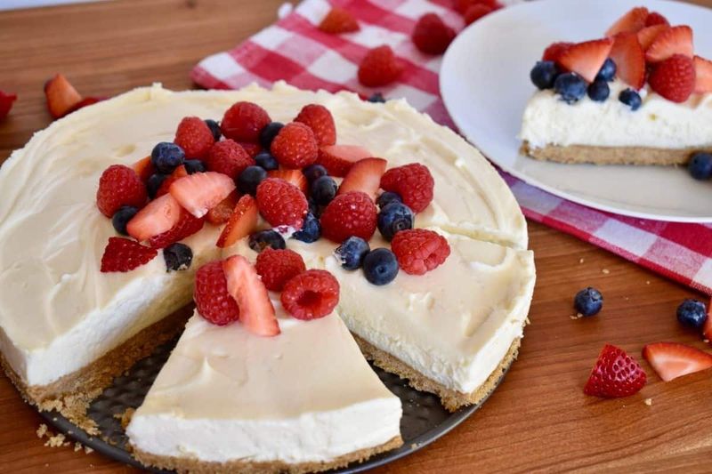 No-Bake Ricotta Cheesecake