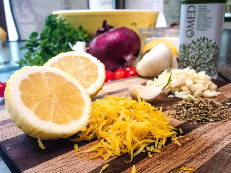 Lemon Zest For Brightness