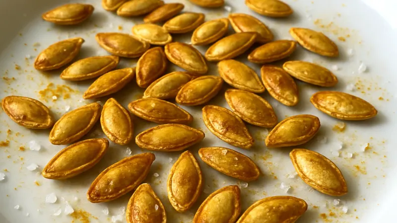 Spiced Curry Pumpkin Seeds