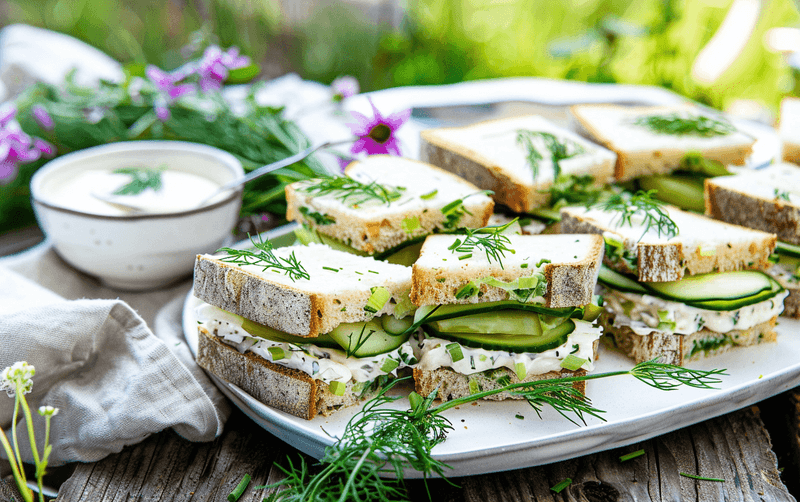 Cucumber And Cream Cheese