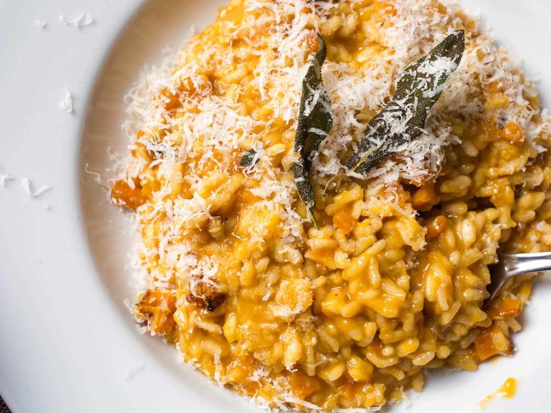 Butternut Squash And Sage Risotto