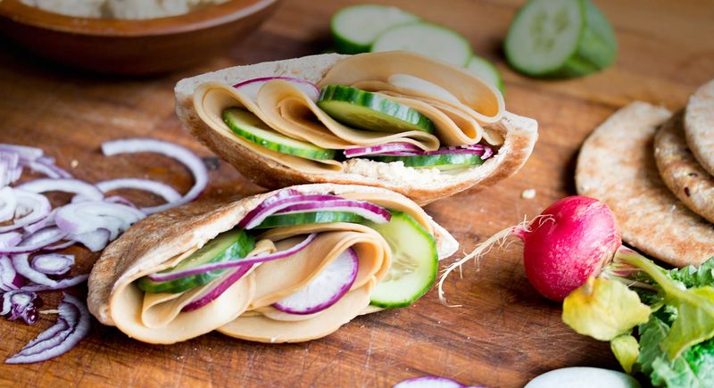 Stuffed Pitta Pockets