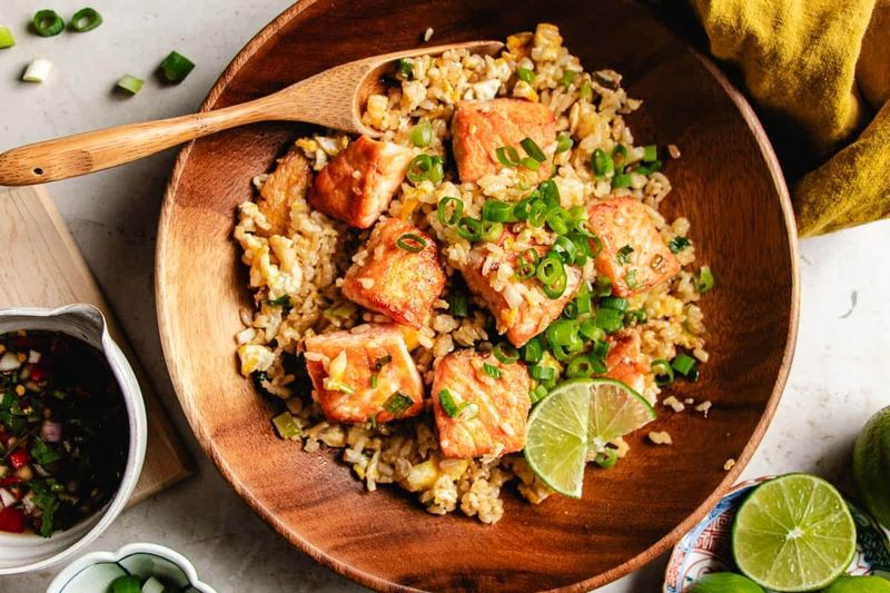 Salmon Fried Rice