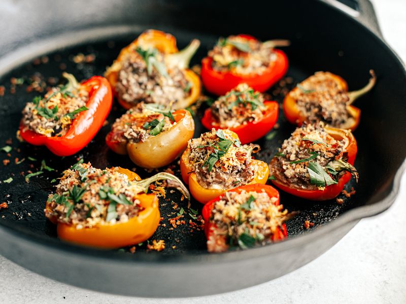 Sardine Stuffed Peppers