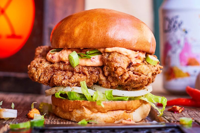 Honest Burgers Fried Chicken Burger