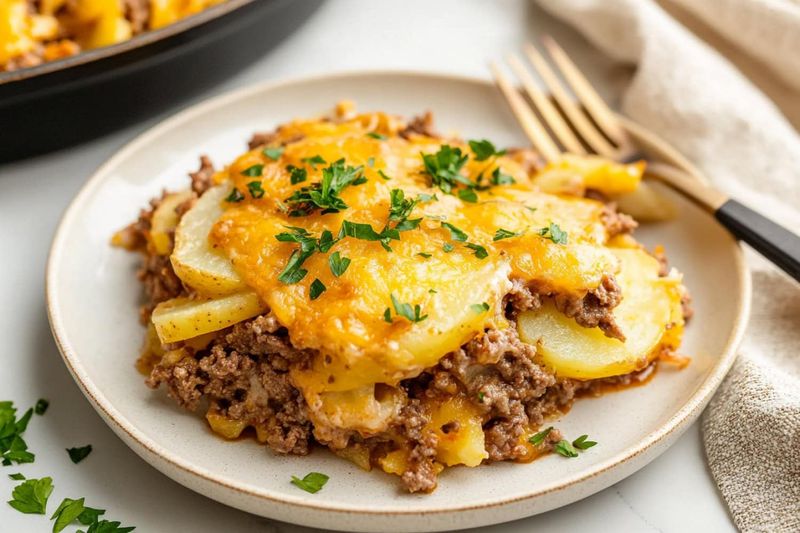 Beef And Potato Bake