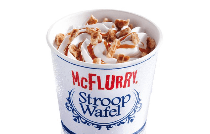 Stroopwafel McFlurry