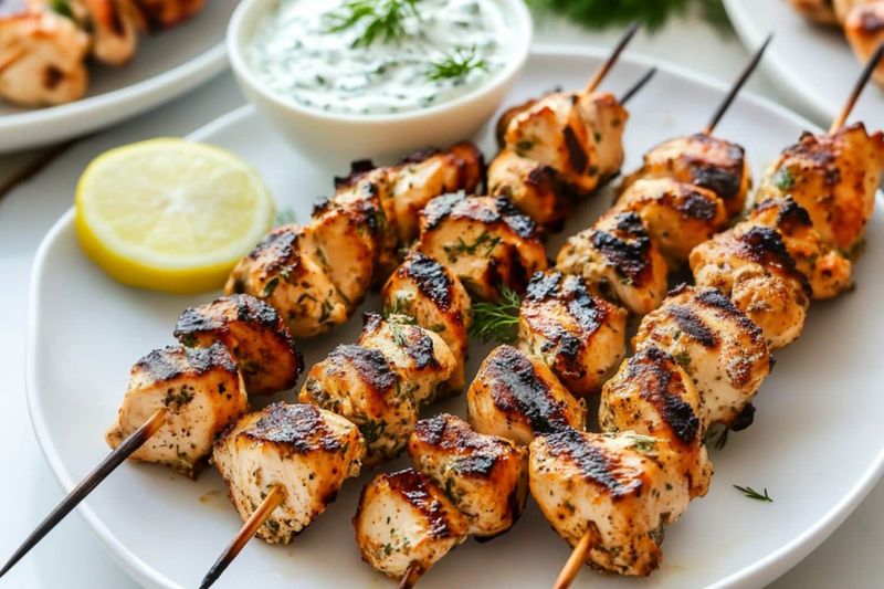 Souvlaki (Grilled Meat Skewers)