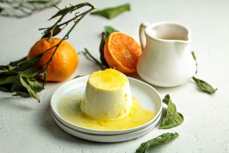 Orange Panna Cotta