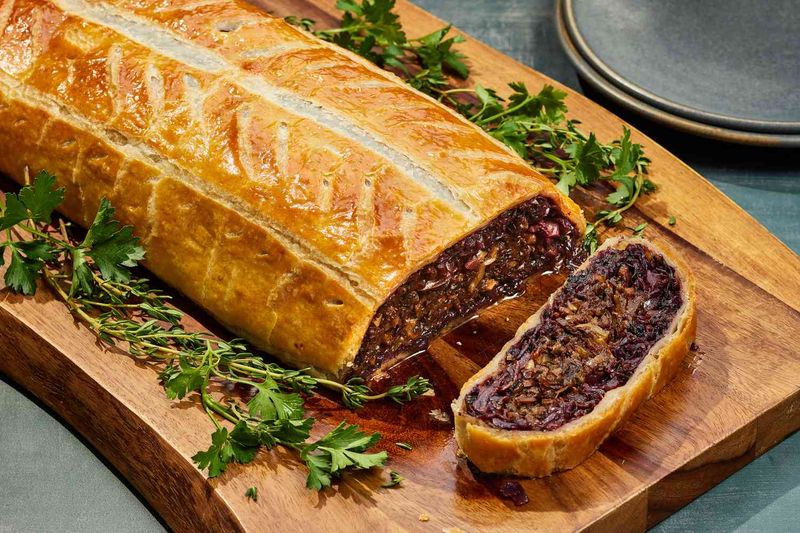 Mushroom And Chestnut Wellington