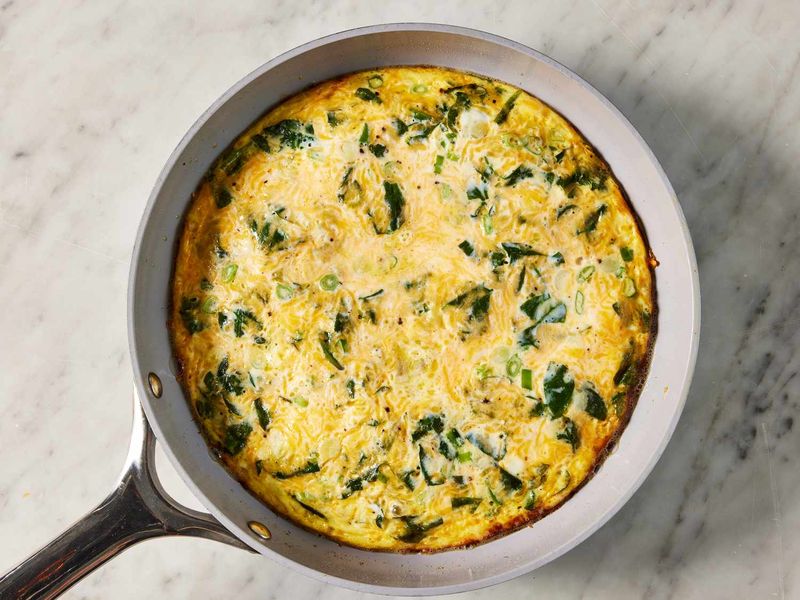 Spinach And Potato Frittata