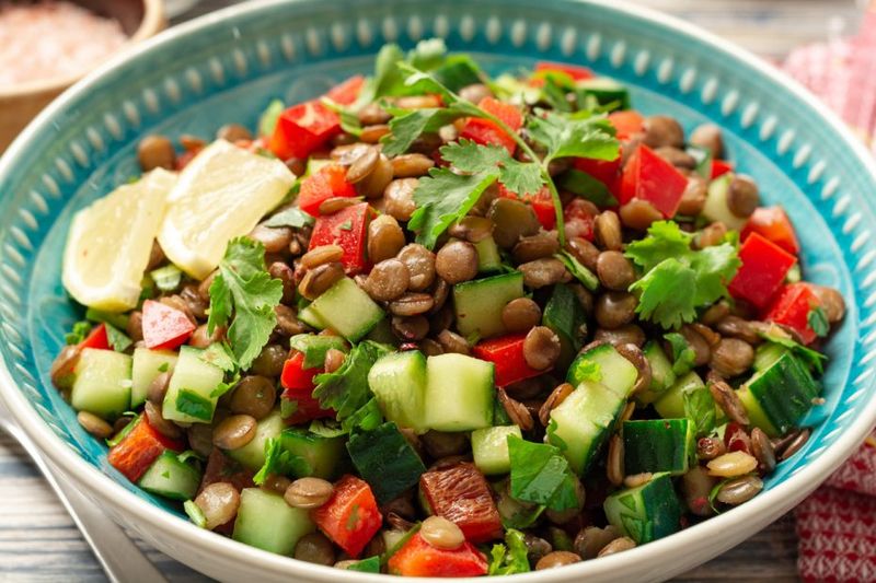 Lentil And Herb Garden Bowl