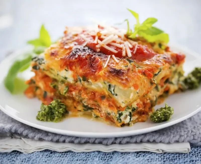 Spinach And Ricotta Lasagna