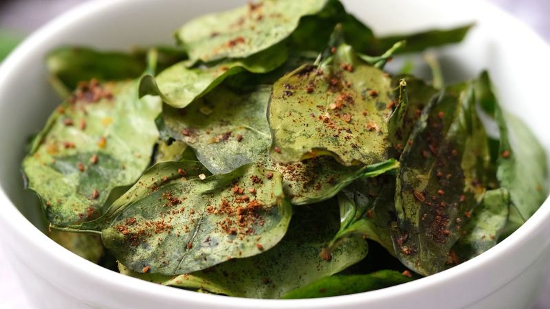 Crispy Spinach Chips