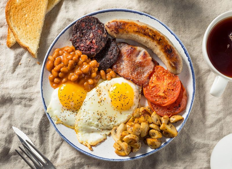 Black Pudding At Brunch