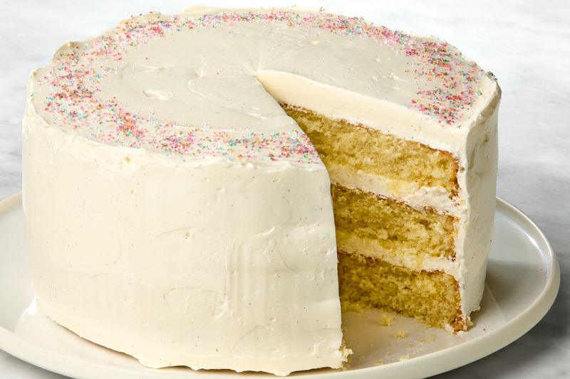 Vanilla Bean Layer Cake