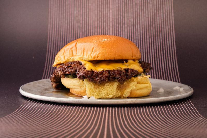 Aged Cheeseburger At Whole Beast, London