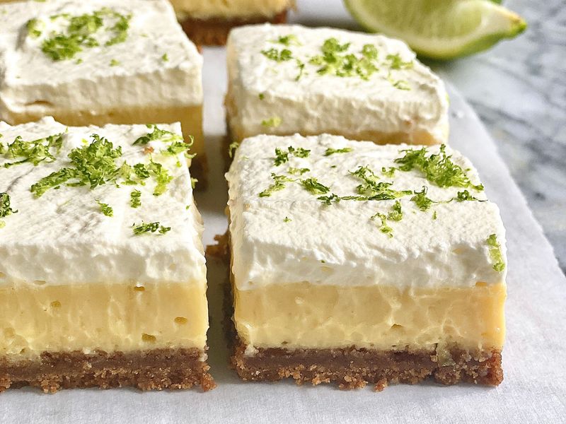 Key Lime Pie Bars