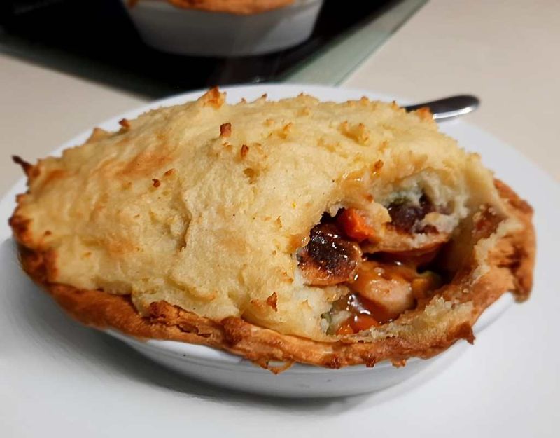 Sausage And Mash Pie