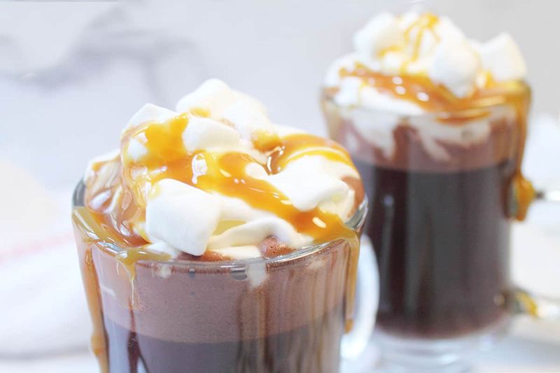 Add A Drizzle Of Caramel Sauce