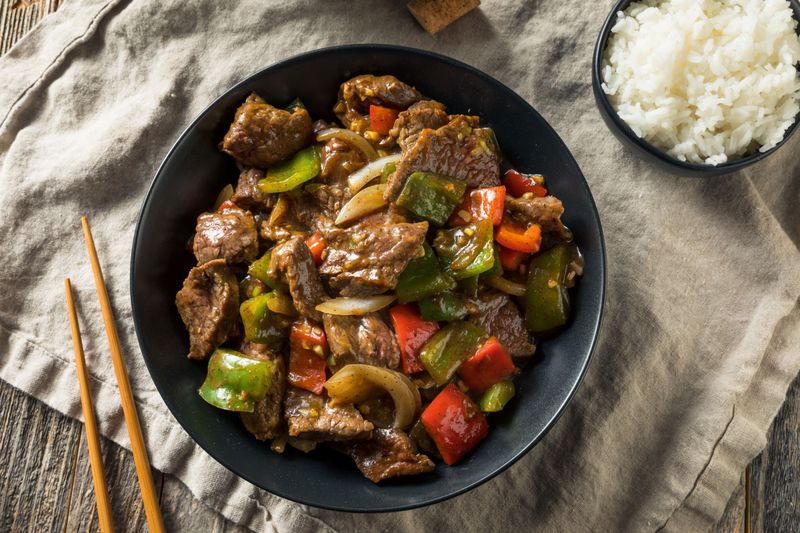 Beef And Plum Stir Fry