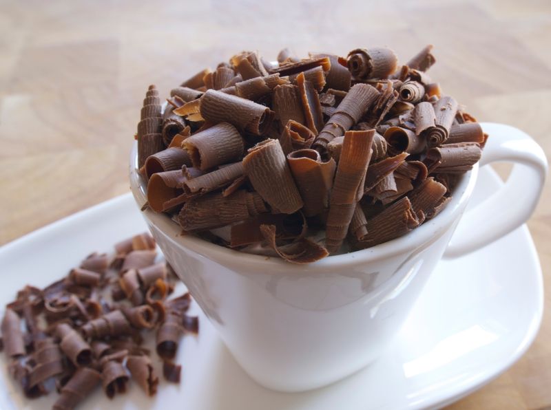 Top With Chocolate Shavings
