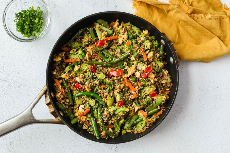 Gluten-Free Quinoa And Vegetable Stir-Fry