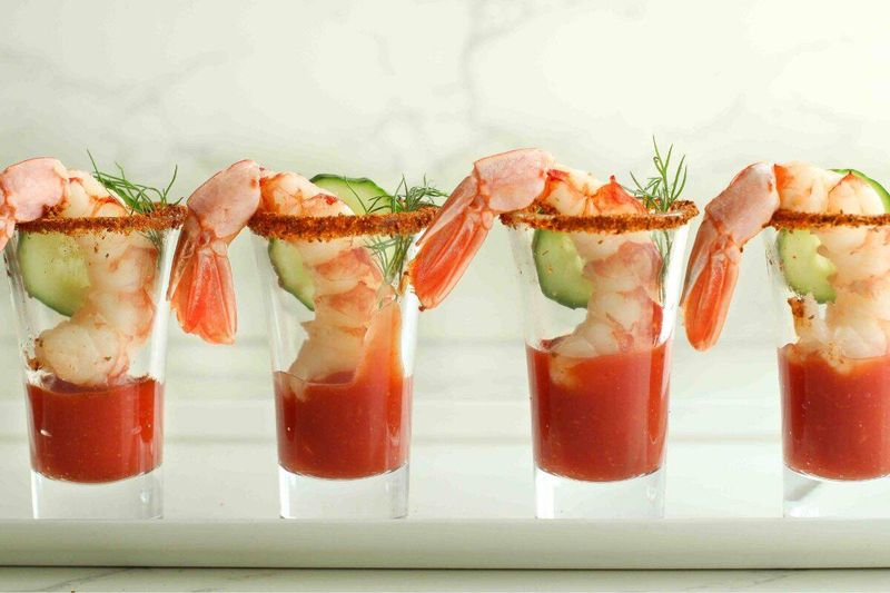 Prawn Cocktail Shots