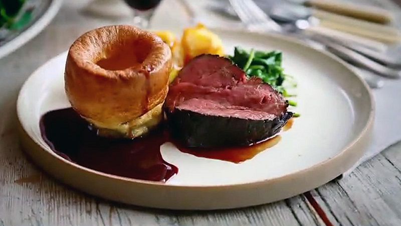 Anthony - Roast Beef With Yorkshire Pudding