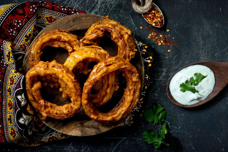 Onion Bhajis Or Rings